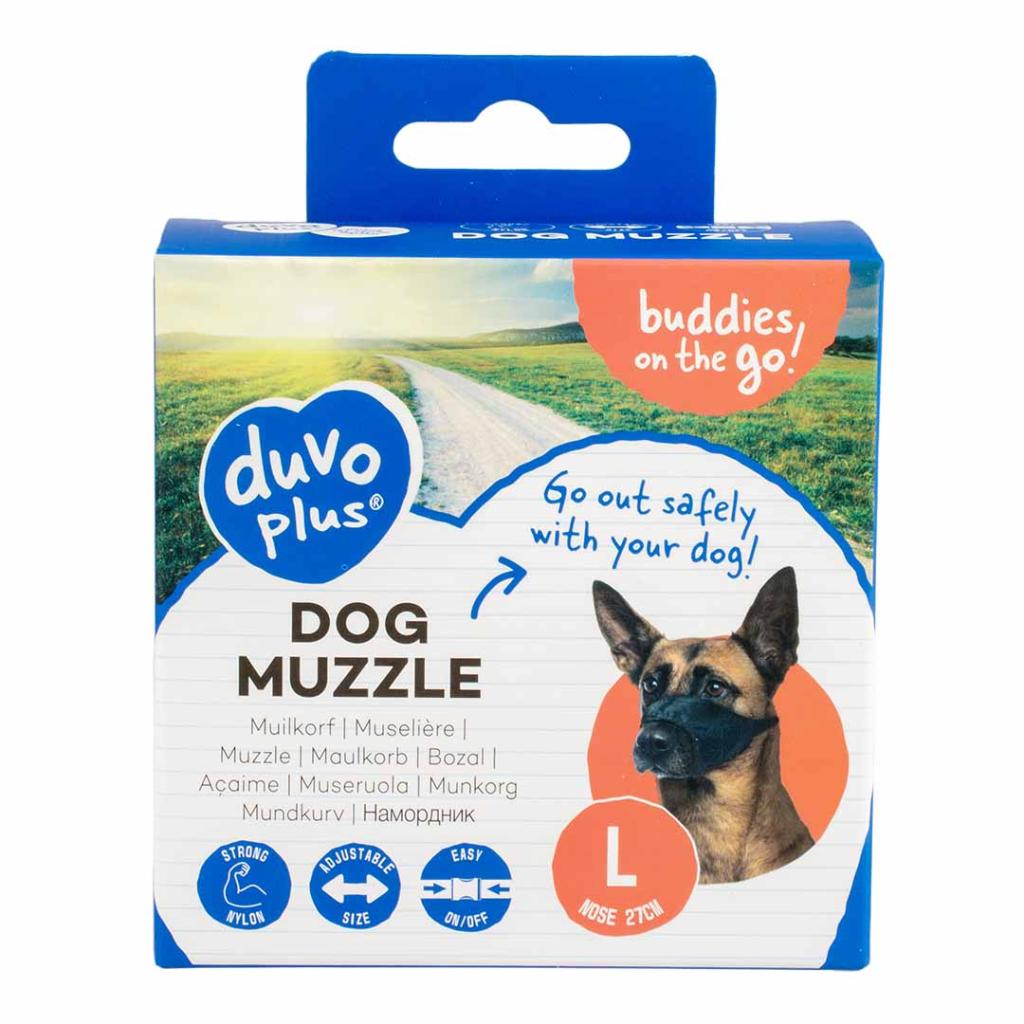 DUVO+ NYLON Dog Muzzle