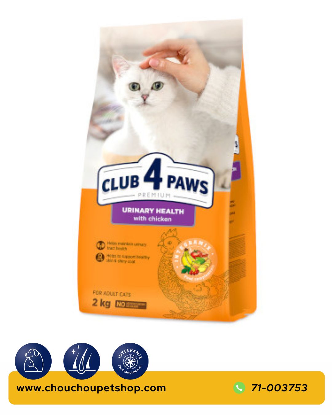 CLUB 4 PAWS 2KG