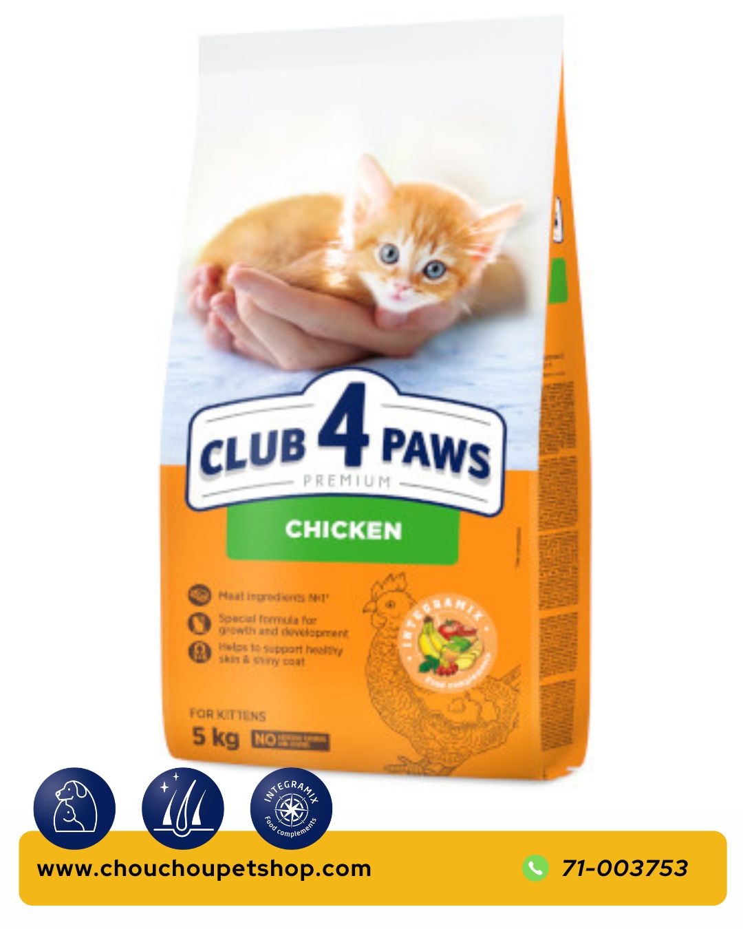 CLUB 4 PAWS 2KG