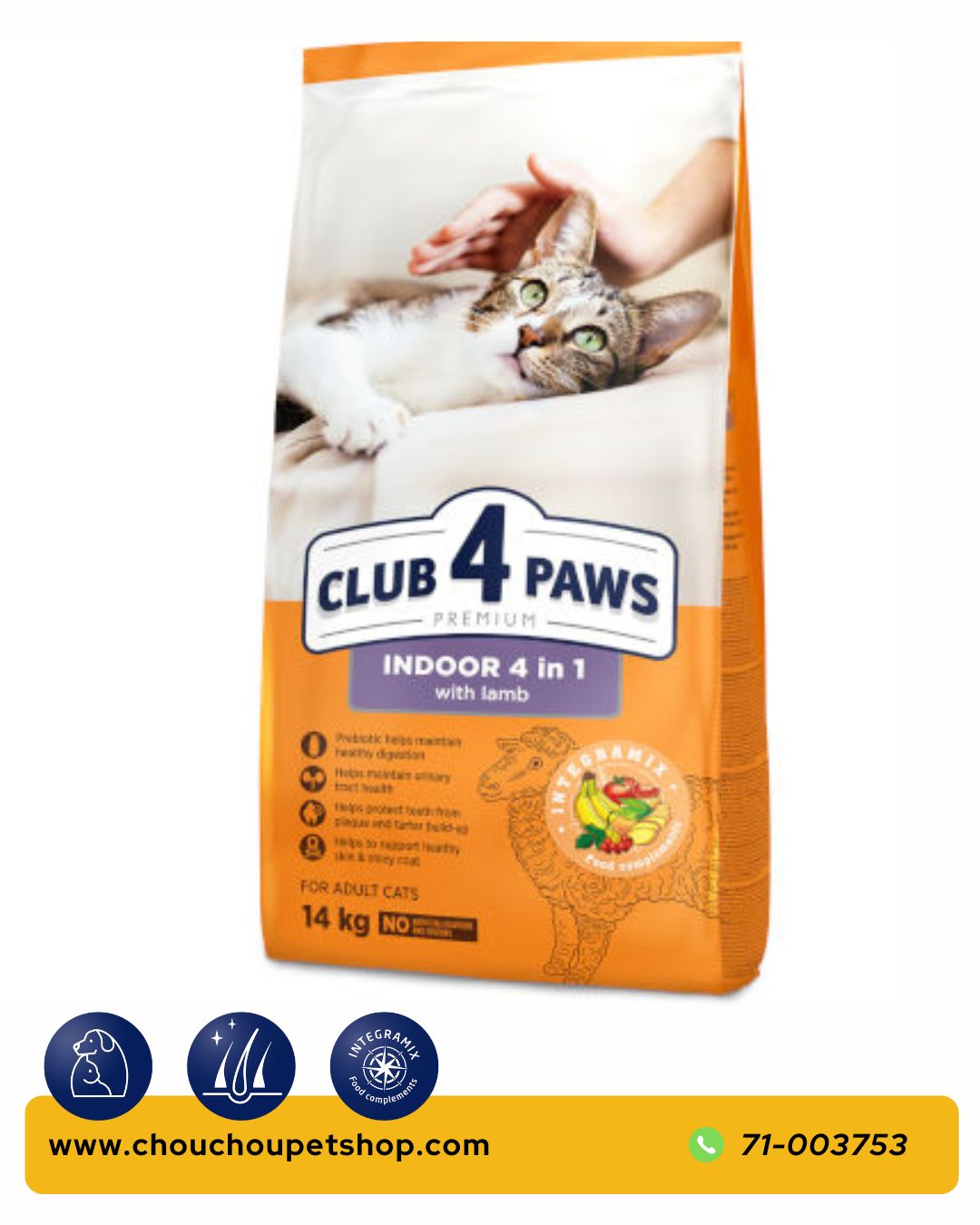 CLUB 4 PAWS 2KG