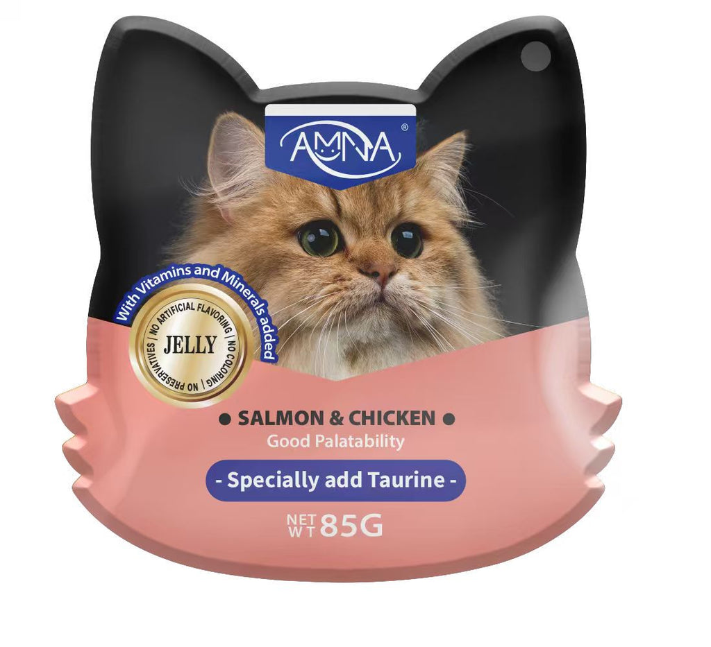 salmon & chicken