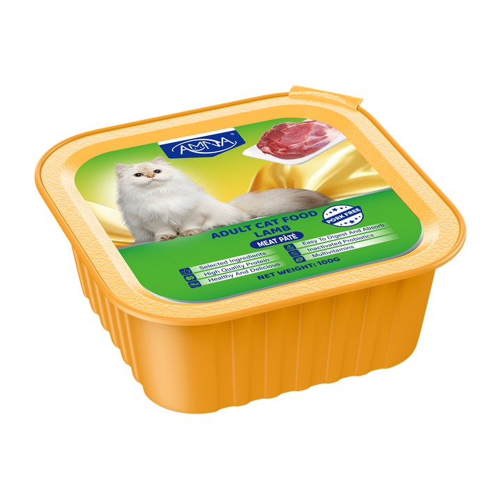 AMNA Adult Cat Wet Food – Premium Meat Pâté (100g)