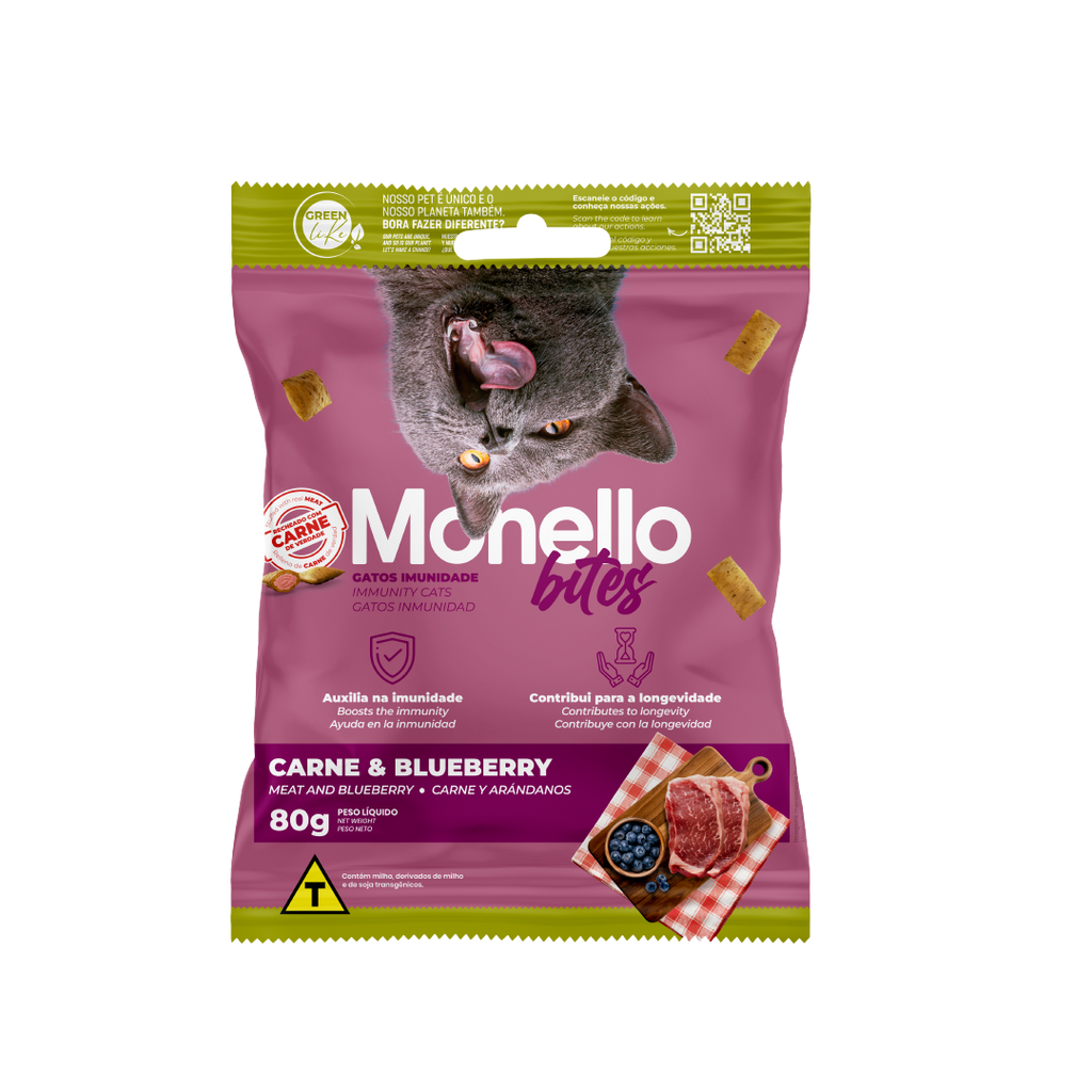 Monello Bites Functional Cat Treats (80g)