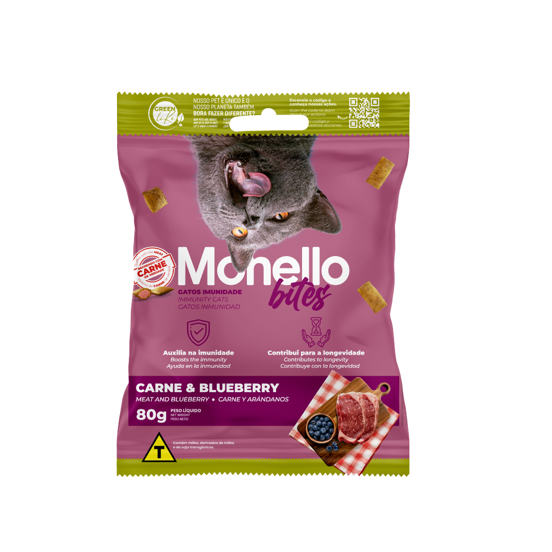 Monello Bites Functional Cat Treats (80g)
