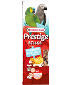 Sticks Parrots with Banana & Coconut topping 140g - 2x70g