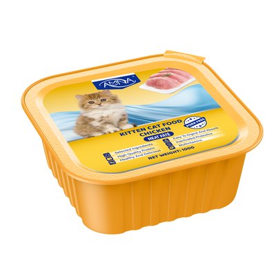 AMNA Gourmet Kitten Pâté – Chicken & Liver (100g)