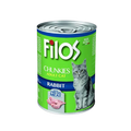 Filos Chunkies Adult Cat Wet Food - Rabbit (405g)
