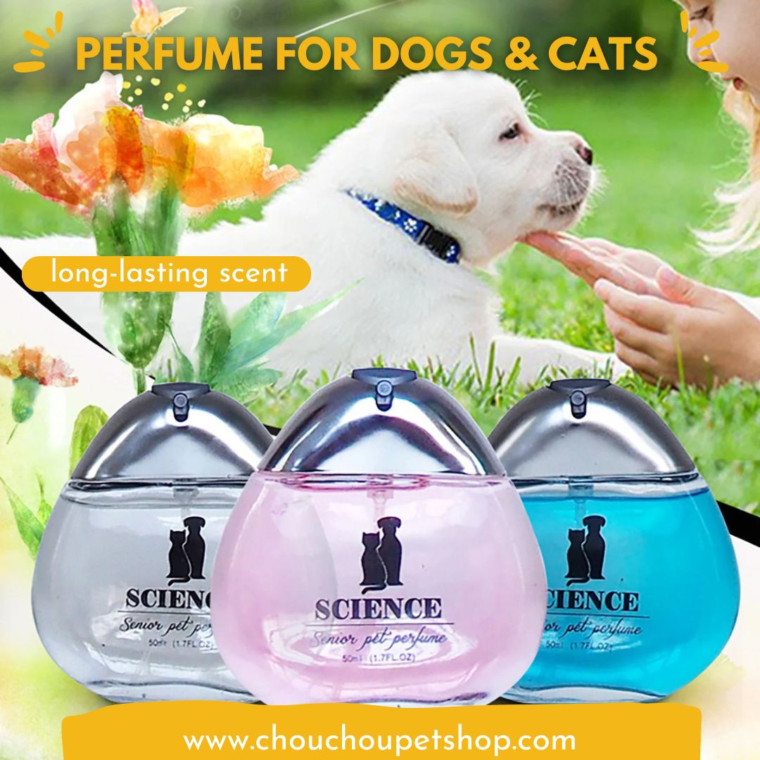 Perfume for Dogs & Cats - 50ml Fragrance Spray with Moisturizing Benefits