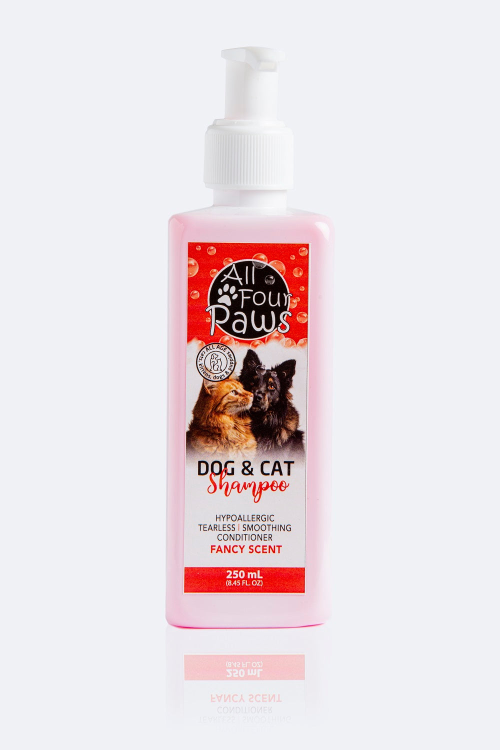All Four Paws Dog & Cat Shampoo (250ml) – Hypoallergenic & Tearless