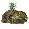 Ancient Sunken Treasure Chest Aquarium Ornament