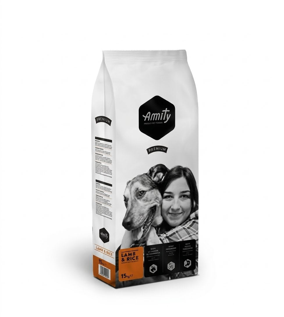 AMITY Premium LAMB & RICE 4KG/15kg