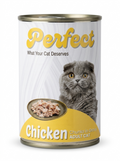 Perfect Adult Cat Wet Food - Chicken Chunks in Gravy (400g)