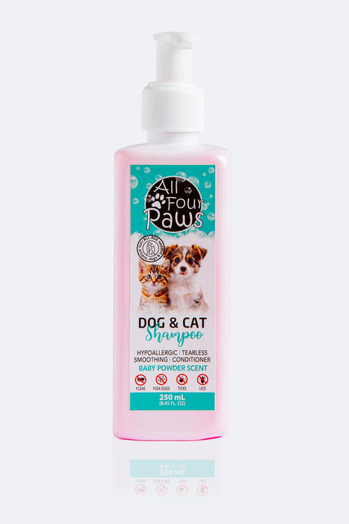 All Four Paws Dog & Cat Shampoo (250ml) – Hypoallergenic & Tearless