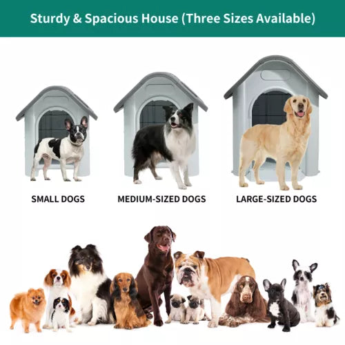 DOG HOUSE WITH DOOR