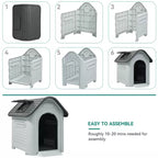 DOG HOUSE WITH DOOR