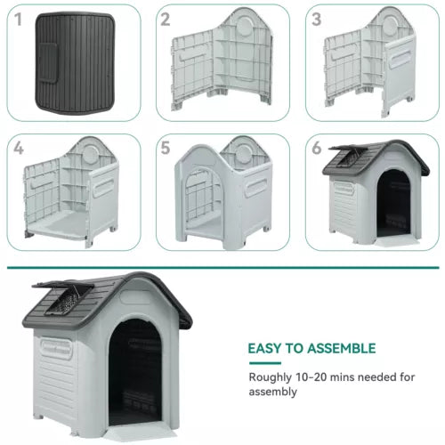 DOG HOUSE WITH DOOR