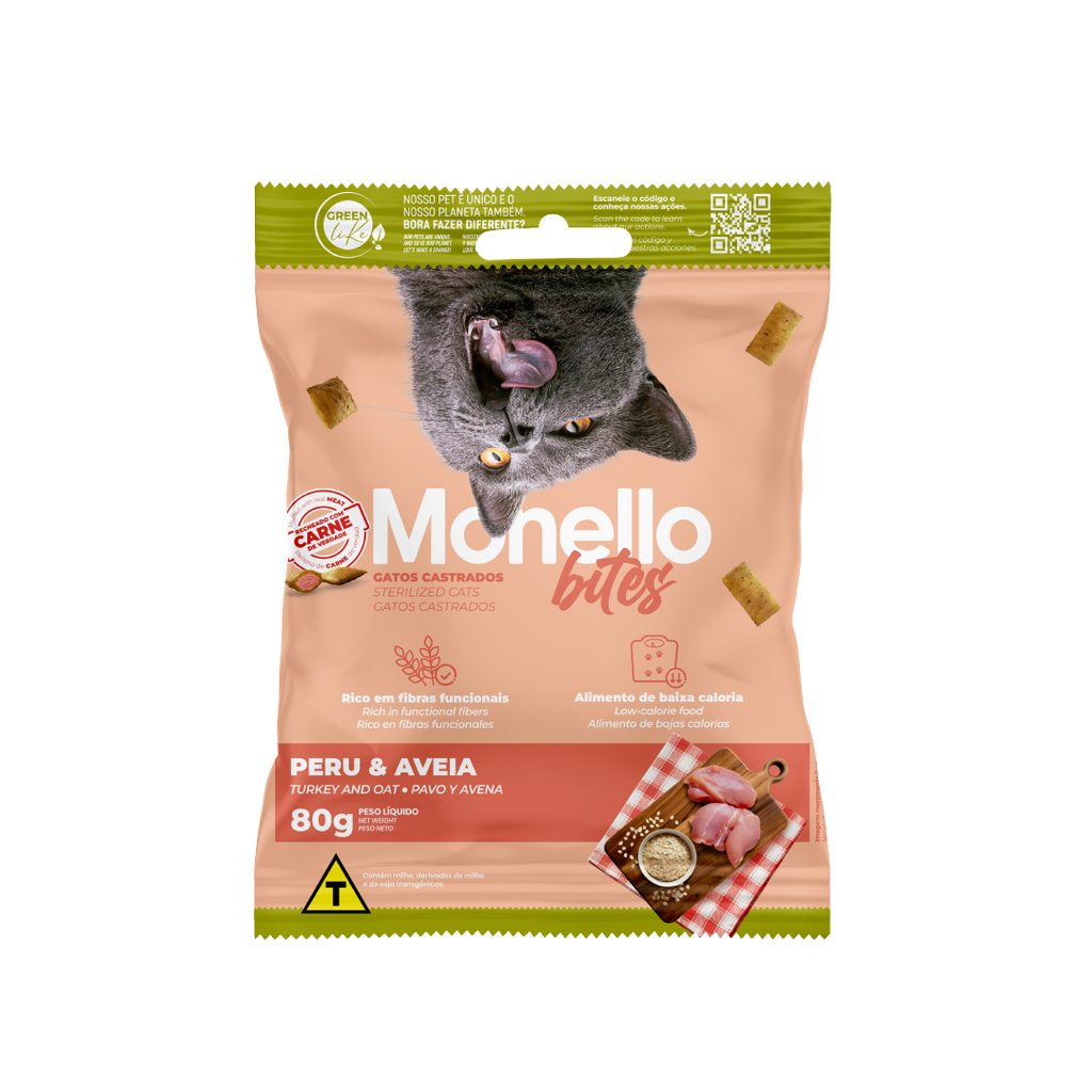 Monello Bites Functional Cat Treats (80g)