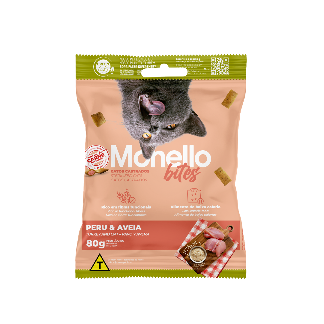 Monello Bites Functional Cat Treats (80g)